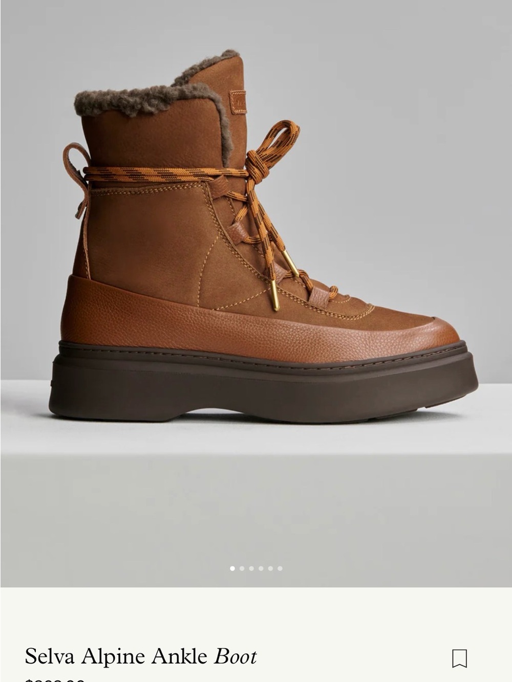 New! Varley Selva Alpine Ankle Boot
